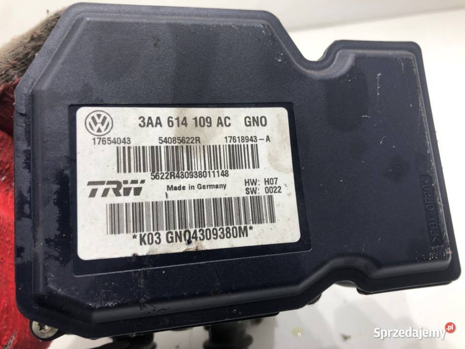 POMPA ABS VW PASSAT B7 3AA614109AC 20 170 1015 osobowe