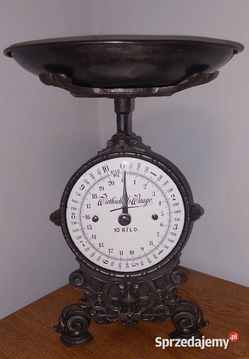 Stara waga kuchenna Rybnik