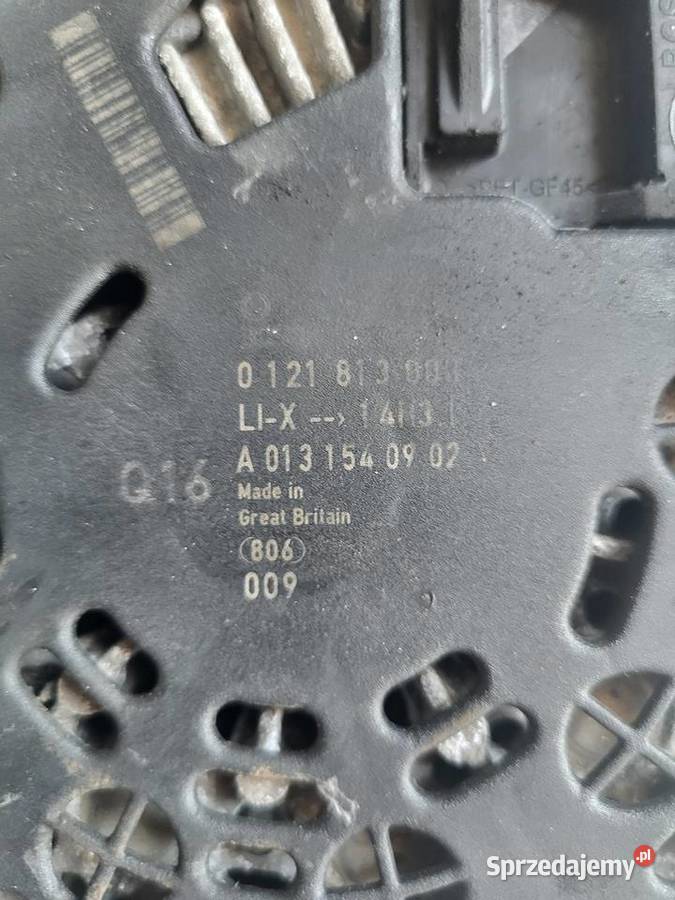 Alternator Mercedes oryginalny A0131540902