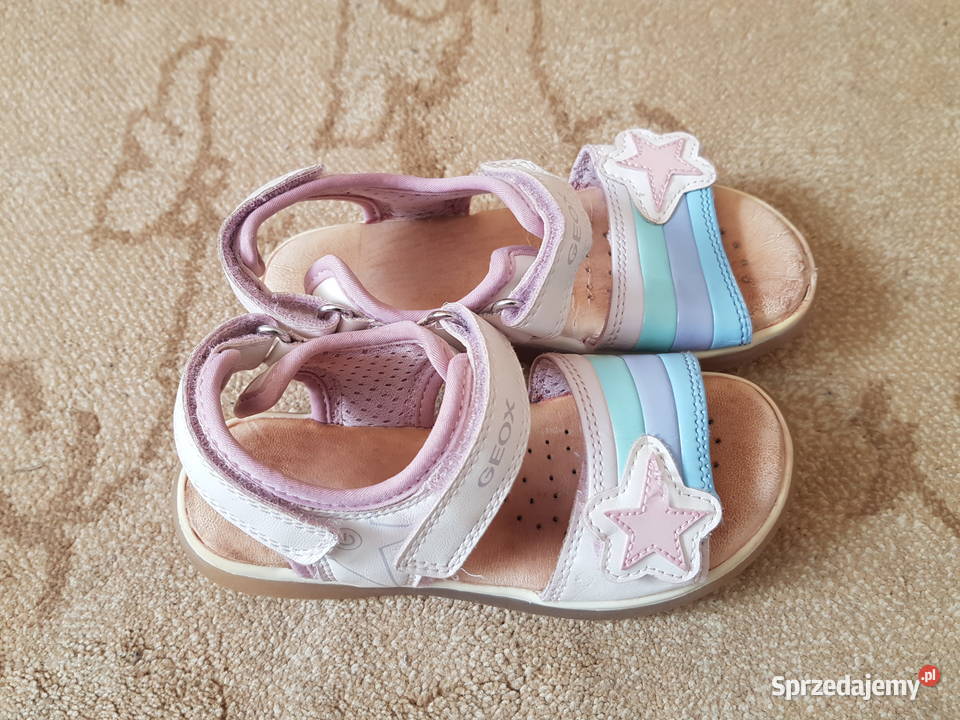 Buty dziecięce sandałki rozmiar 30 wkładka 19 biały Warszawa sprzedam