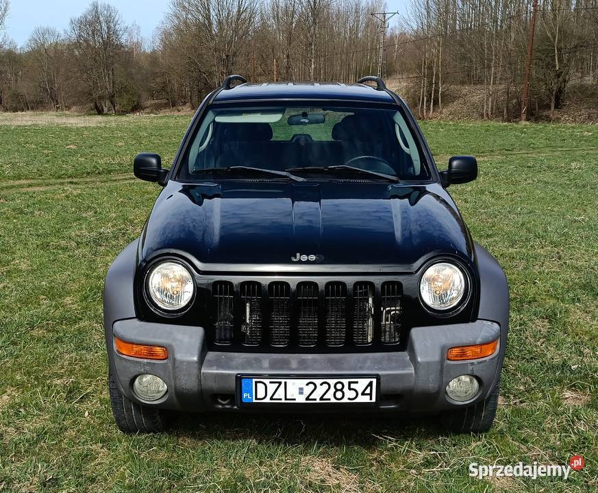 Jeep Cherokee KJ 28 CRD 2004r 4x4 Fulltime Klima napęd 4x4 Samochody osobowe Wojcieszów