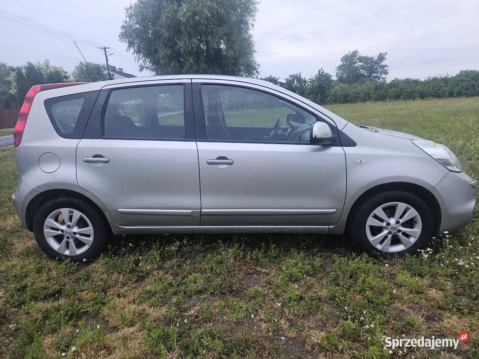 Nissan Note 14 benzyna 88 2011r Ładny OKAZJA 207000km Motoryzacja łódzkie Nieborów