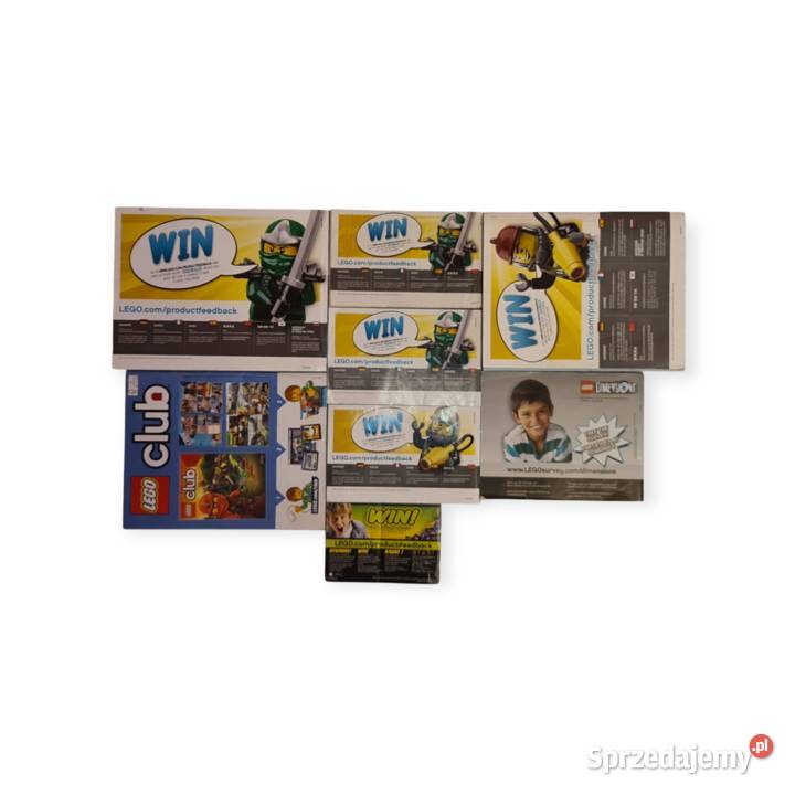 Lego Ninjago Oryginalne Instrukcje mazowieckie Warszawa sprzedam