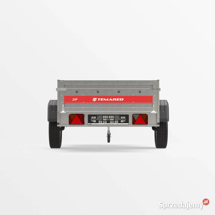 Przyczepa spawana rama TEMARED ZIP burtowe podlaskie Białystok