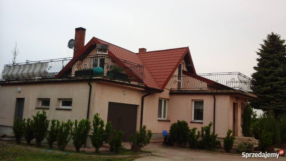 Sprzedam dom 300 m2 i działka 1ha staw Kramsk