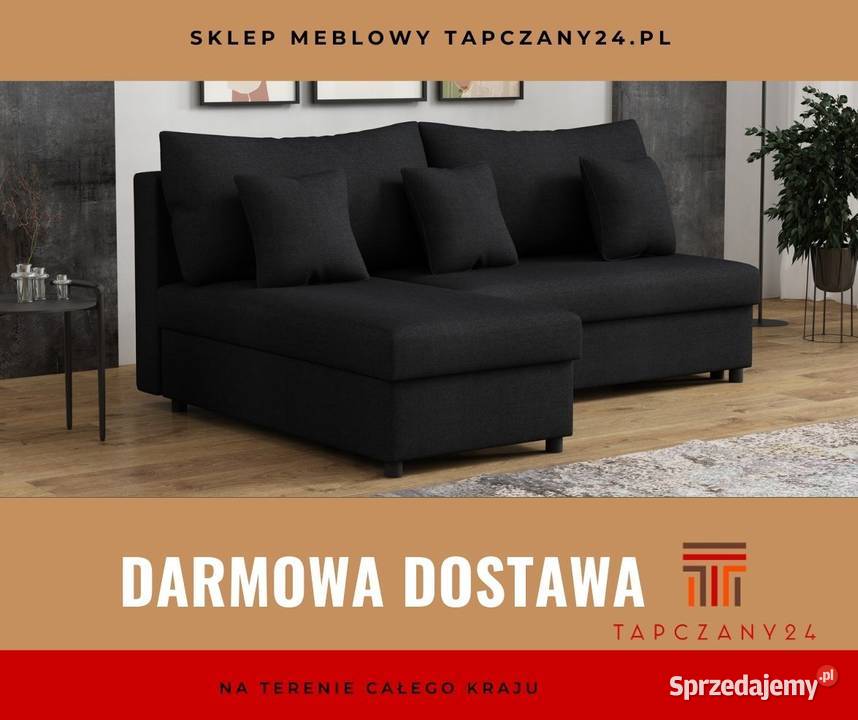 Narożnik z funkcją spania Andrea Tapczan dolnośląskie Wrocław