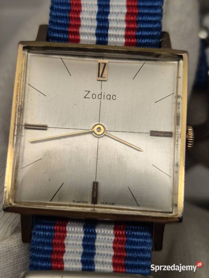 Zabytkowy zegarek Zodiac Swiss Unisex śląskie Chorzów