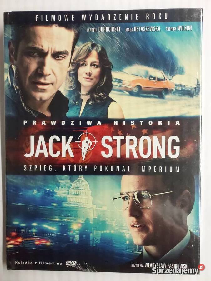 Jack Strong film Pasikowskiego DVD folia dolnośląskie Wrocław