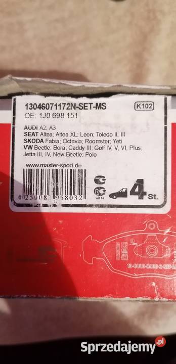 Nowe szczęki hamulcowe Szczęki hamulcowe Chrzanów