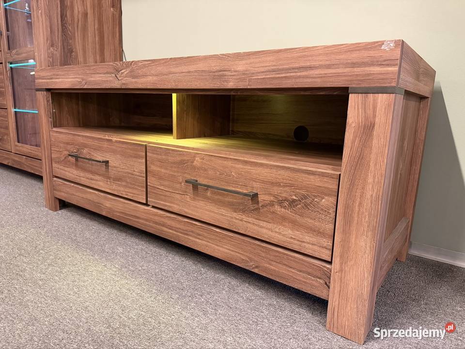 Meblościanka BRW Gent LED dąb stirling stan sprzedam