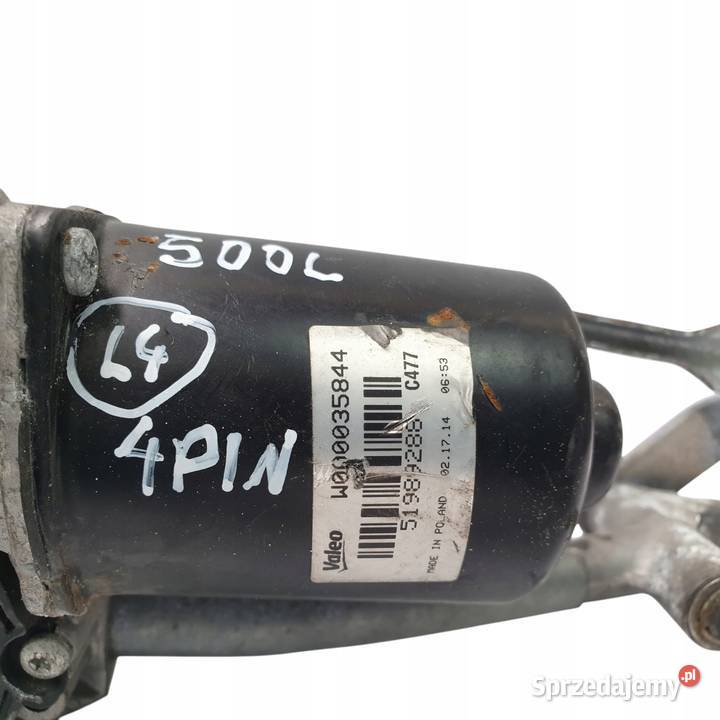 SILNICZEK WYCIERACZEK Fiat 500L mechanizm przód Chełm