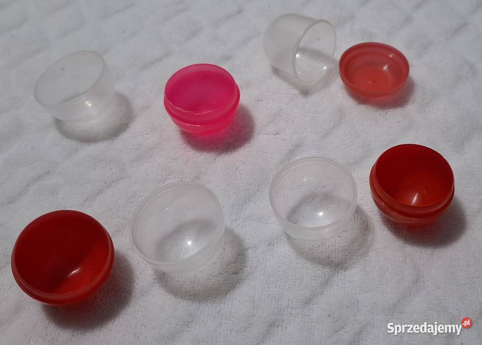 Kapsuły plastikowe zamykane mix czerwone 29 4 Pozostałe Czeladź