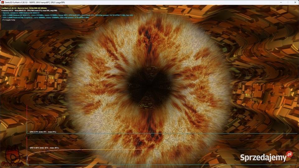 Karta graficzna RX 6650 XT HellHound 8gb Wojnicz