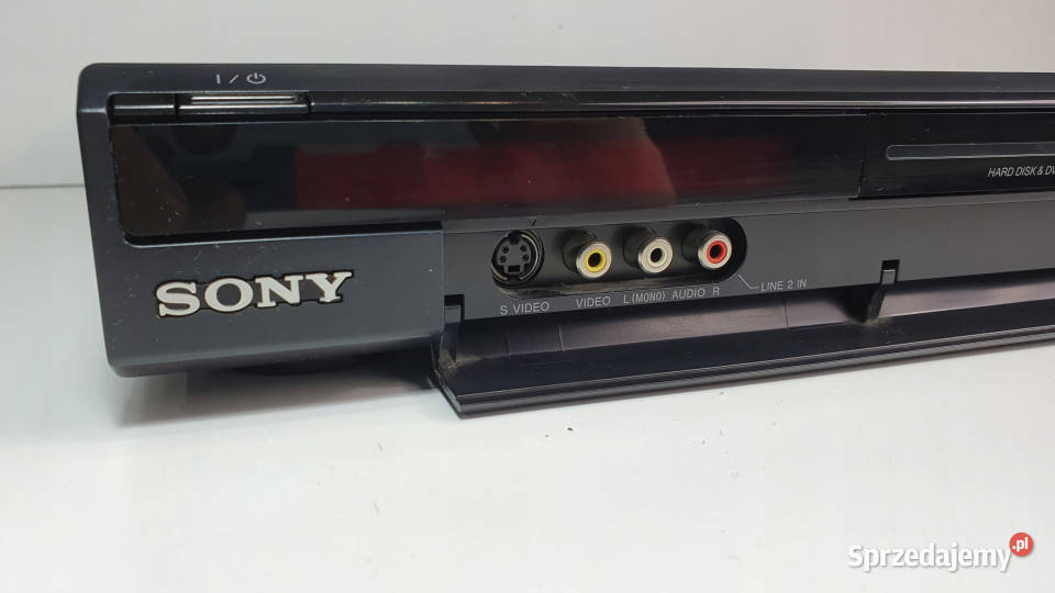 SONY CD RDR hx 725 Nagrywarka DVD HDD odtwarzacz Międzychód