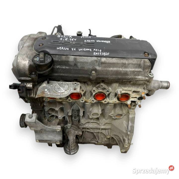 SILNIK M16A Suzuki Swift III IV SX4 Fiat Sedici Silniki kompletne lubelskie Chełm