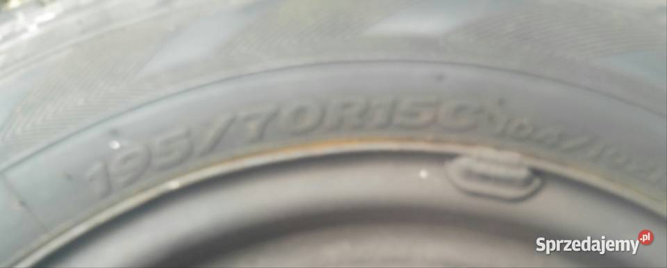Koła para 195 70 R15 do Fiata Ducato 1 lubuskie Nowa Sól sprzedam
