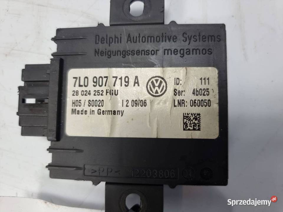 MODUŁ VOLKSWAGEN PHAETON LONG 7L0907719A Pozostałe kujawsko-pomorskie Lipno sprzedam