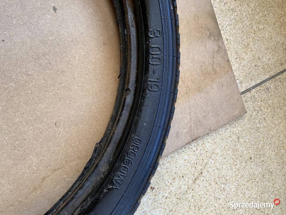 Opony 19 WFM WSK Junak z lat 6070 Stomil Degum Opony, koła, felgi Niechorze sprzedam