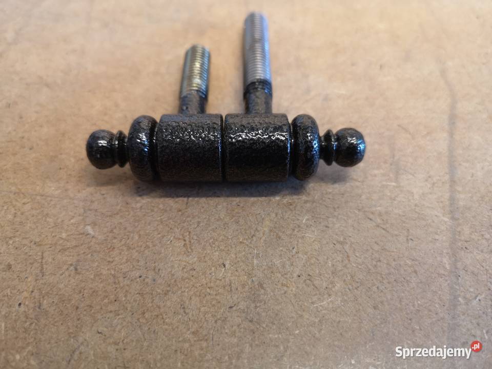 Zawias drzwiowy wkręcany ozdobny stary styl Paterek sprzedam