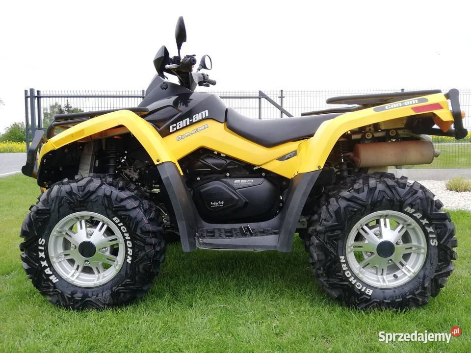 CANAM Outlander 650 Homologacja Cyców