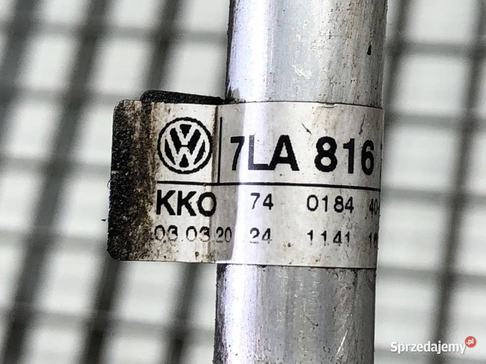 RURKA KLIMATYZACJI VW TRANSPORTER T6 7LA816721A
