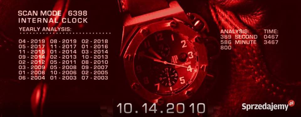 AUDEMARS PIGUET ROYAL OAK OFFSHORE T3 z filmu Słupsk