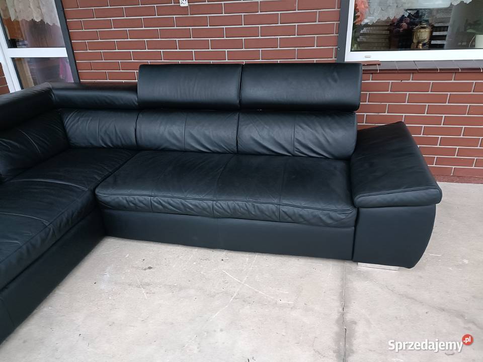 Sprzedam narożnik ze skóry Konin sprzedam