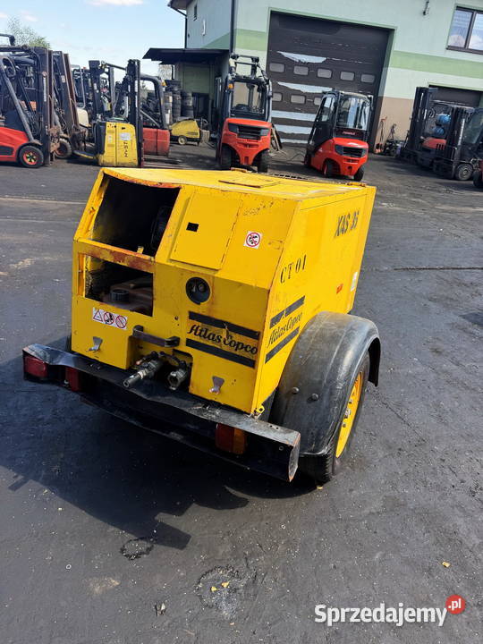 kompresor spalinowy Atlas Copco XAS 36 sprężarka pełny VAT łódzkie Działoszyn sprzedam