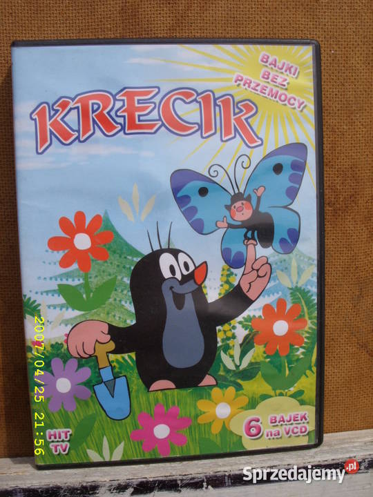 bajki N vcd KRECIK KOPCIUSZEK KOT W BUTACH3 CD Wołów