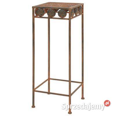 vidaXL Zestaw 3 stojaków na rośliny w stylu Warszawa