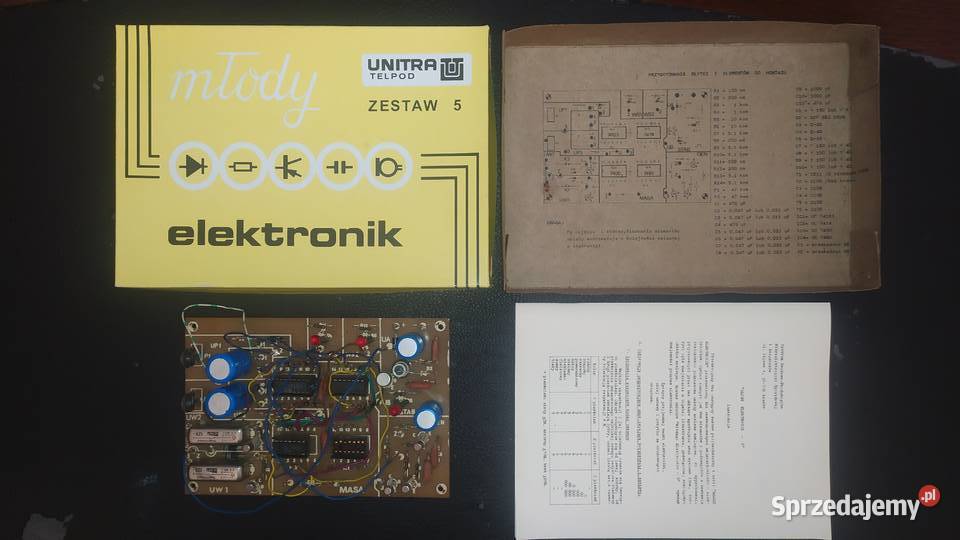 młody elektronik unitra telpod zestaw 5 i 6