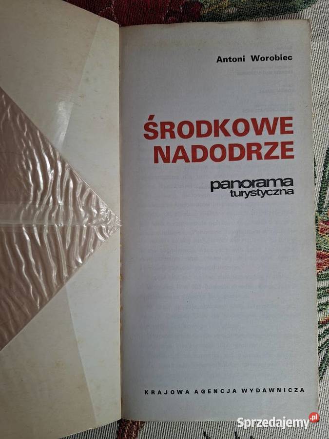 Środkowe nadodrze panorama turystyczna Antoni przewodnik Mapy i przewodniki Kraków