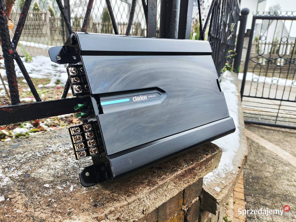 Wzmacniacz samochodowy 4 kanałowy Clarion XR2420 Niegowonice