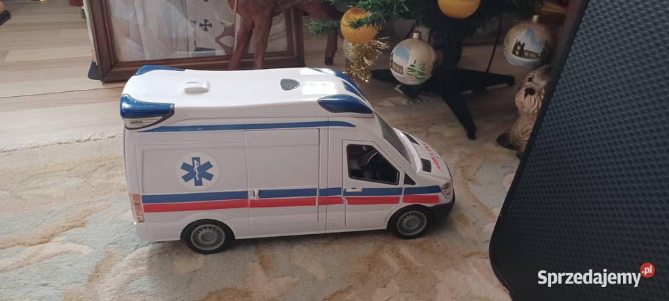 plastikowy Ambulans DICKIE TOYS Germany dl 34