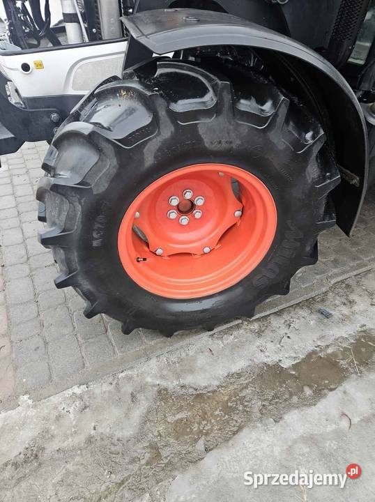 Opony rolniczej Mitas z felgami komplet Sanniki