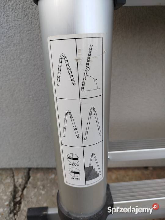 Drabina aluminiowa teleskopowa sprzedam