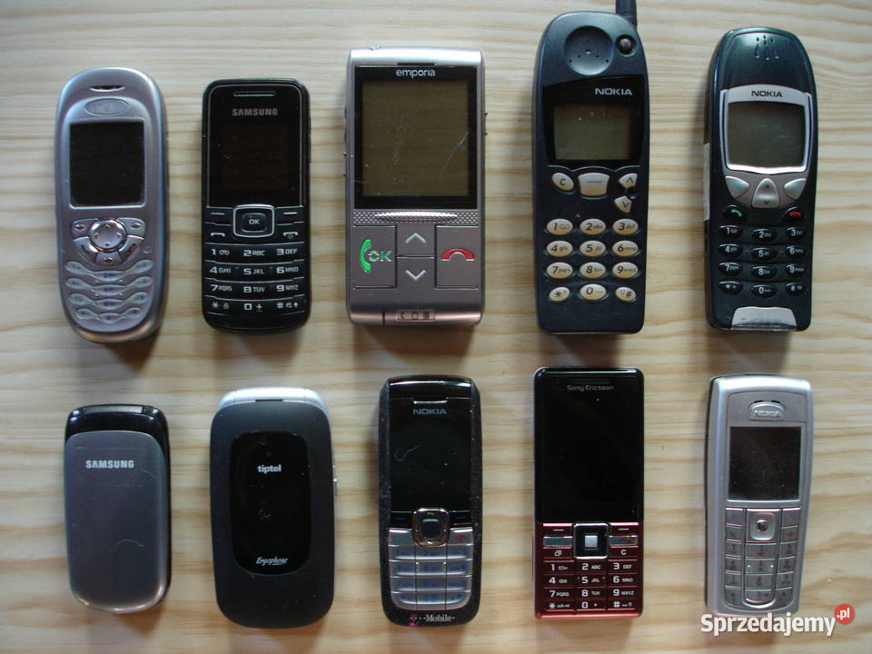 Stare telefony komórkowe 4