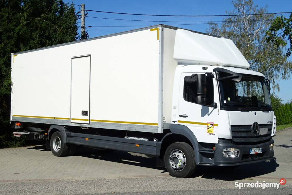 Mercedes Atego 1218 Euro 6 kontener 20pal winda Samochody ciężarowe Góra Kalwaria sprzedam