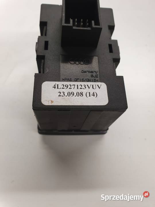 PANEL PRZEŁĄCZNIK ZEGARÓW AUDI Q7 A6 4L2927123 Przystajń