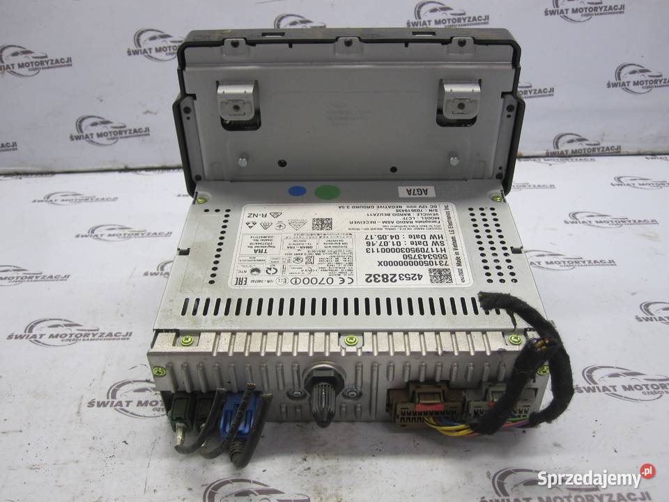 OPEL CORSA E 17r ekran wyświetlacz radia Kielce