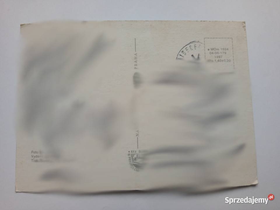 Pocztówka Liberec 1971r PRLu Dąbrowa Górnicza