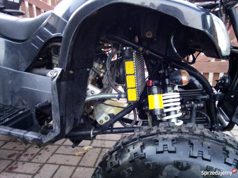 QUAD EGL 250 zarejestrowany 2 osobowy 2014r pług kupiony w Polsce Nowogard