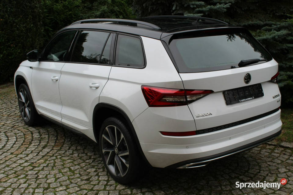 koda Kodiaq Sportline 20 TDI 190 DSG 4x4 podgrzewane fotele Lubań