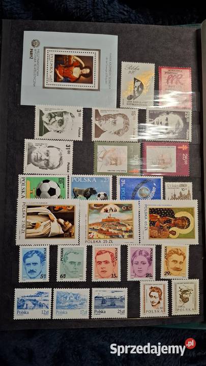 Znaczki pocztowe klaser różne Warszawa