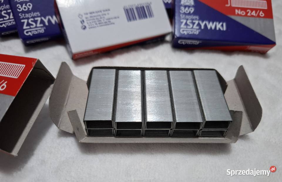 Zszywki 246 Grand 369 1000 6x12mm Pozostałe Czeladź