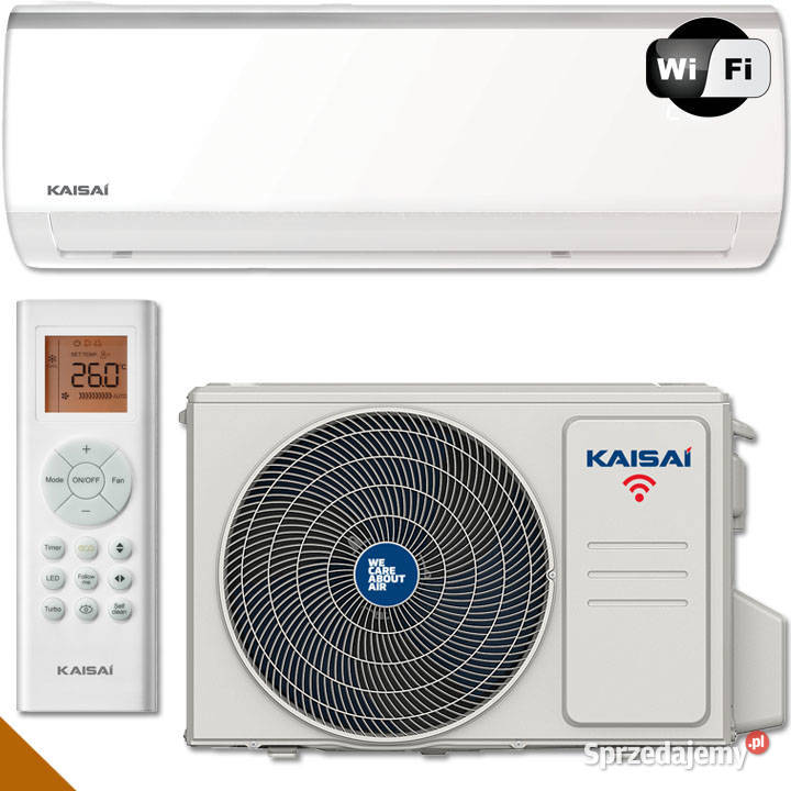 Klimatyzacja KAISAI Mińsk Mazowiecki sprzedaż ścienna Wentylacja i klimatyzacja