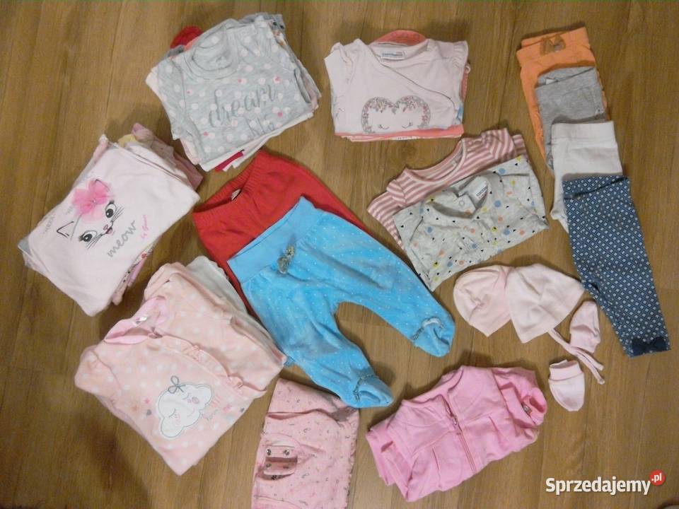 MEGA PAKA WYPRAWKA firmowe ubranka w 56 62 Działdowo