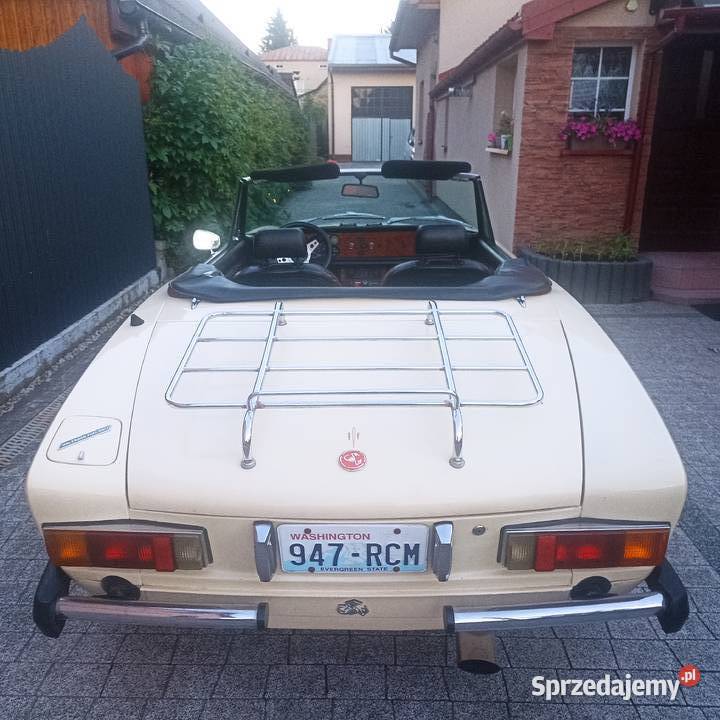 1977 Fiat Spider Abarth Kabriolet BEZ RDZY 1800cm3 124 Spider Białystok