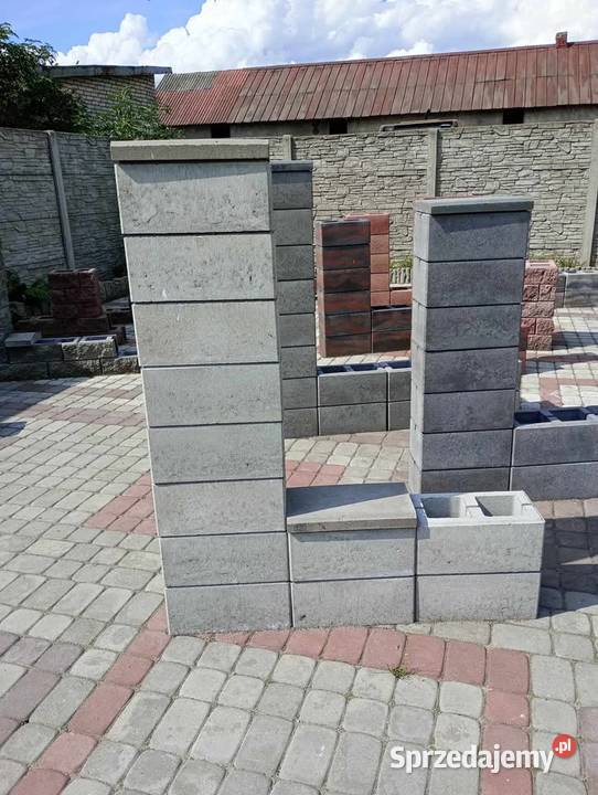 Bloczki betonowe Bloczki ogrodzeniowe Ogrodzenia