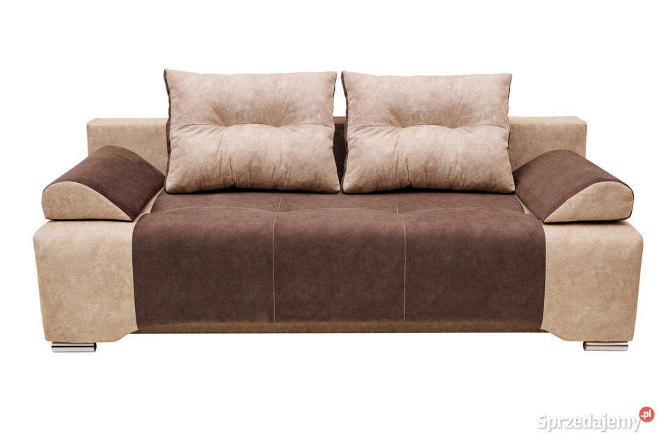 Kanapa Tapicerowana Brązowa ADAM Sofy i kanapy Tarnobrzeg
